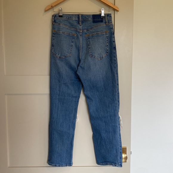 Abercrombie Ankle Straight Ultra High Rise - Picture 3 of 4